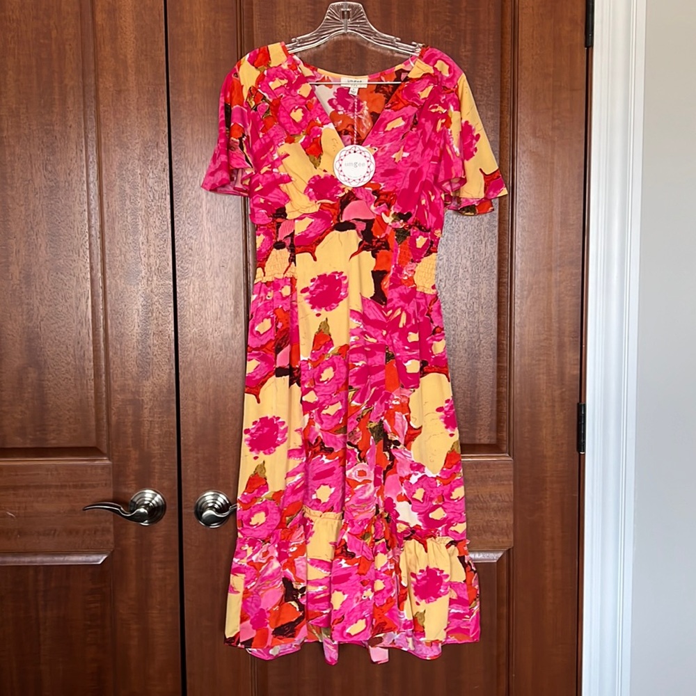 NWT umgee spring dress size L